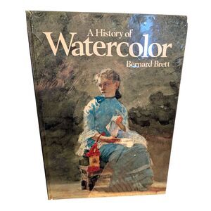 Vintage First Edition History of Watercolor By Bernett Brett SEALED Rare New